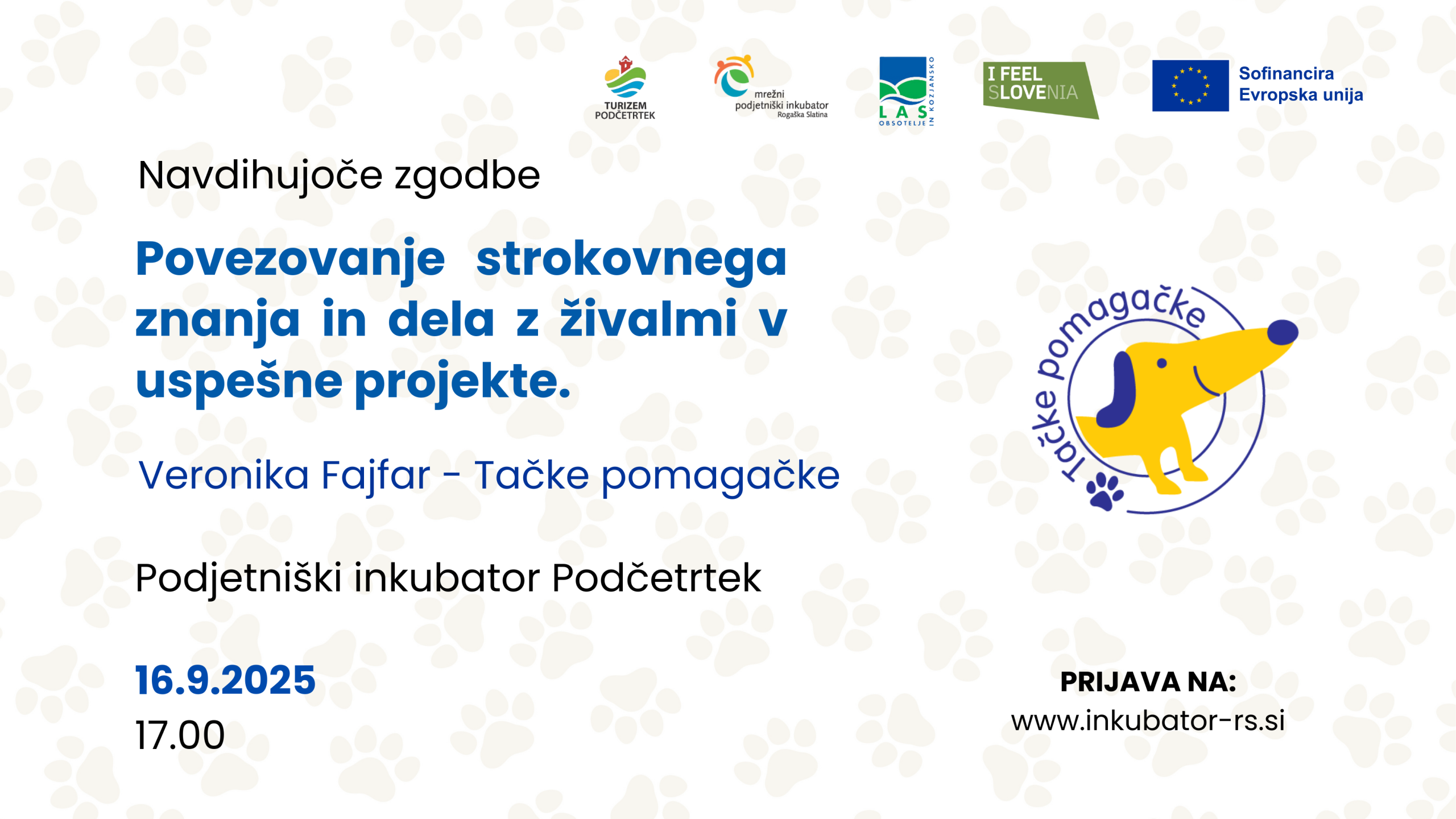 Povezovanje strokovnega znanja in dela z živalmi v uspešne projekte